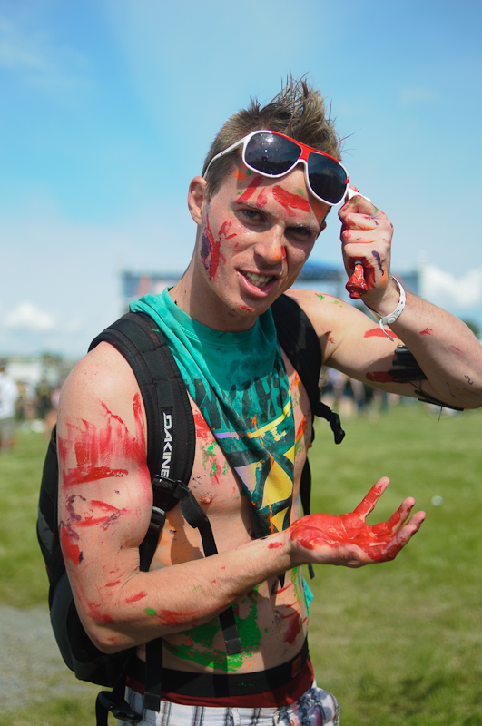 The weather wasn't "the greatest" but here are some folks who turned