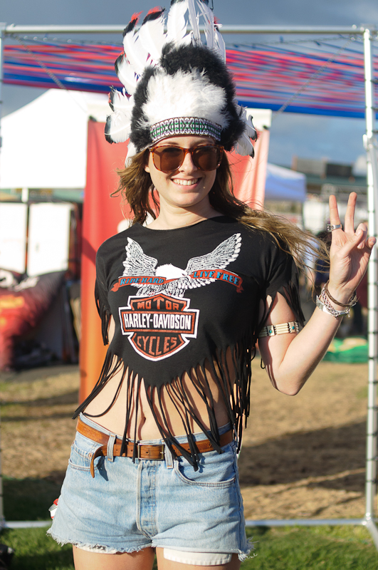 The weather wasn't "the greatest" but here are some folks who turned