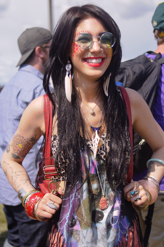 The weather wasn't "the greatest" but here are some folks who turned