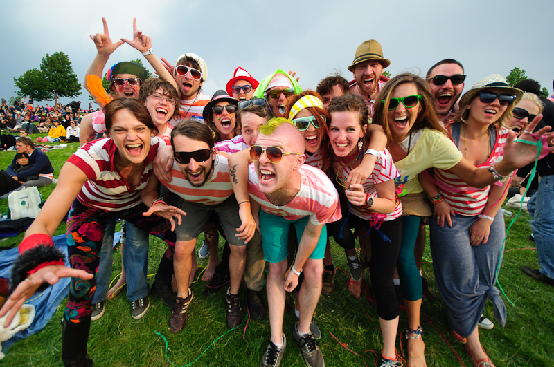 The musicians at Sasquatch! always put on quite a show - this
