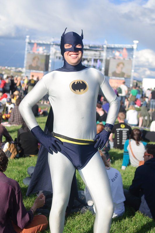 The musicians at Sasquatch! always put on quite a show - this