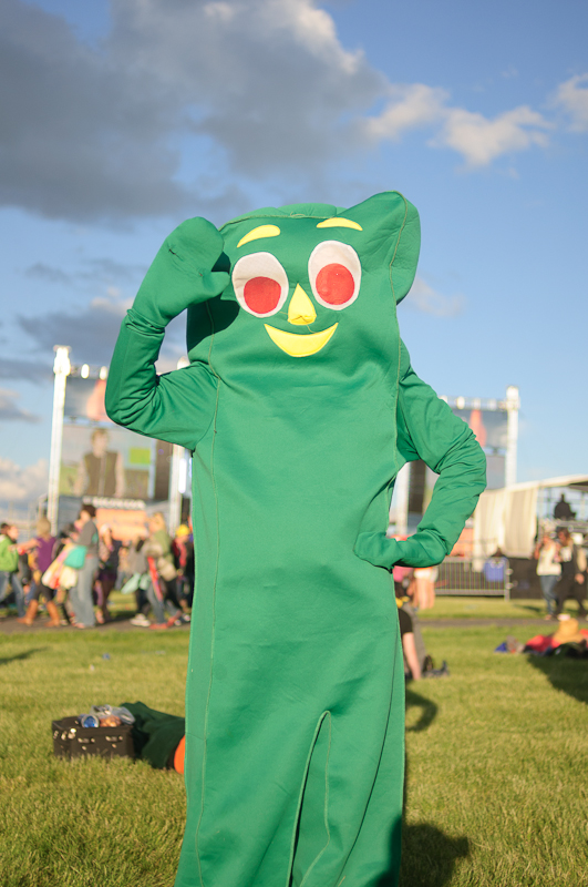 The musicians at Sasquatch! always put on quite a show - this