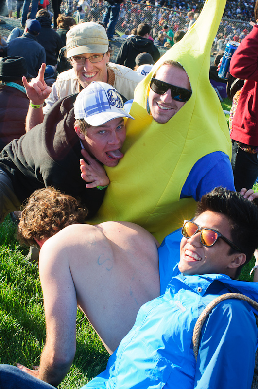 The musicians at Sasquatch! always put on quite a show - this