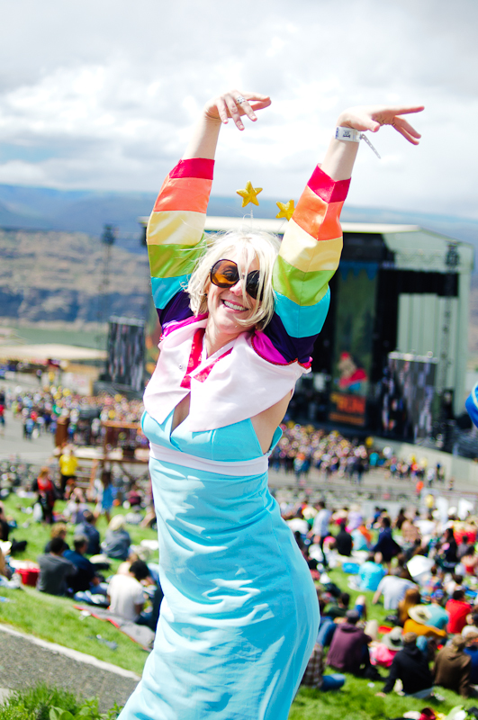 The musicians at Sasquatch! always put on quite a show - this