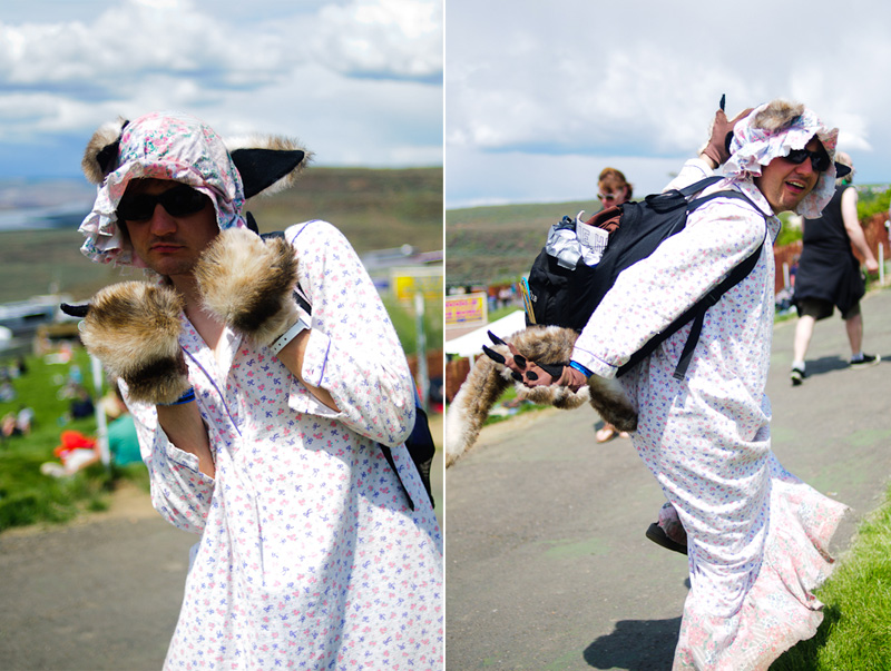 The musicians at Sasquatch! always put on quite a show - this