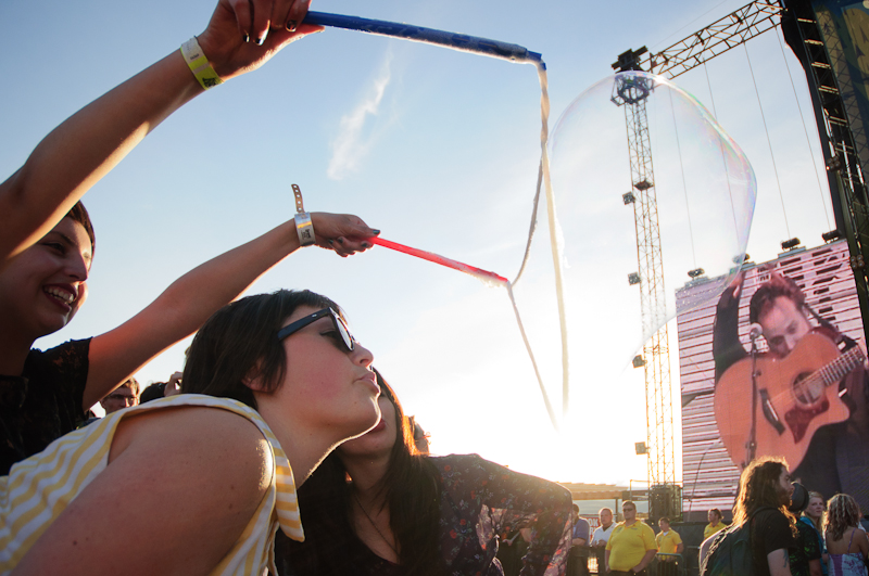 The musicians at Sasquatch! always put on quite a show - this