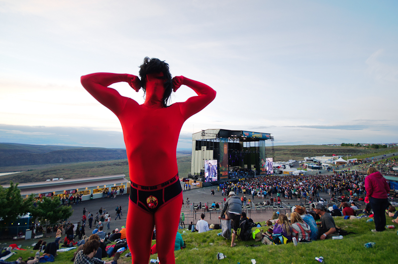 The musicians at Sasquatch! always put on quite a show - this