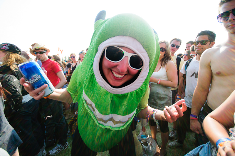 The musicians at Sasquatch! always put on quite a show - this