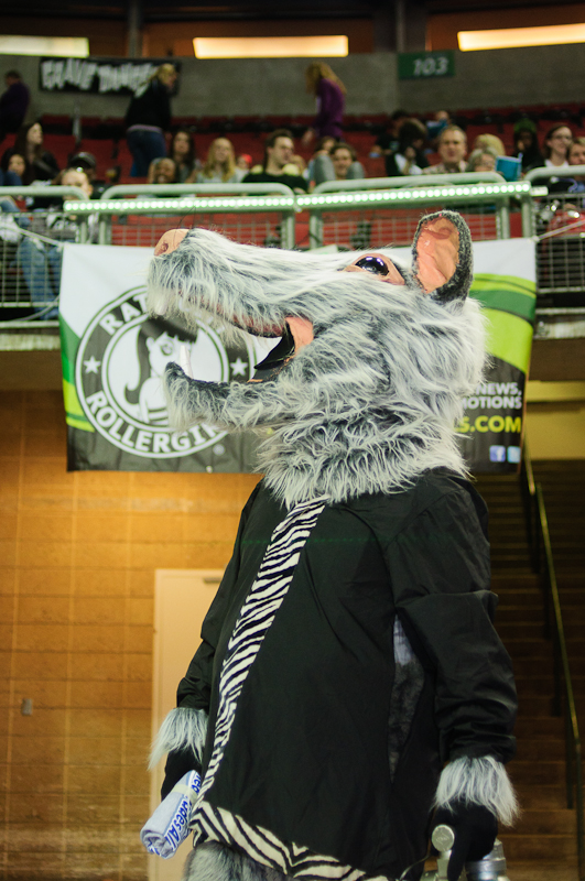 The Throttle Rockets and Grave Danger took on the Sockit Wenches and