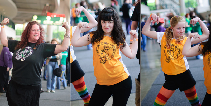 The Throttle Rockets and Grave Danger took on the Sockit Wenches and