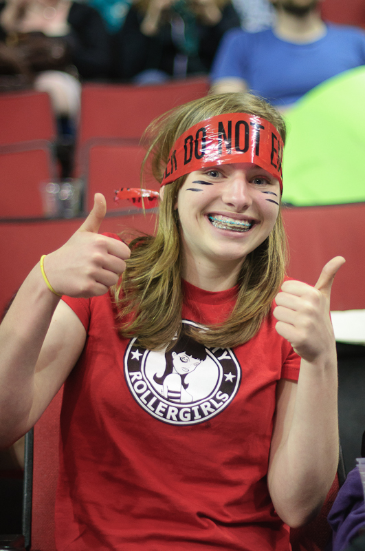 The Throttle Rockets and Grave Danger took on the Sockit Wenches and