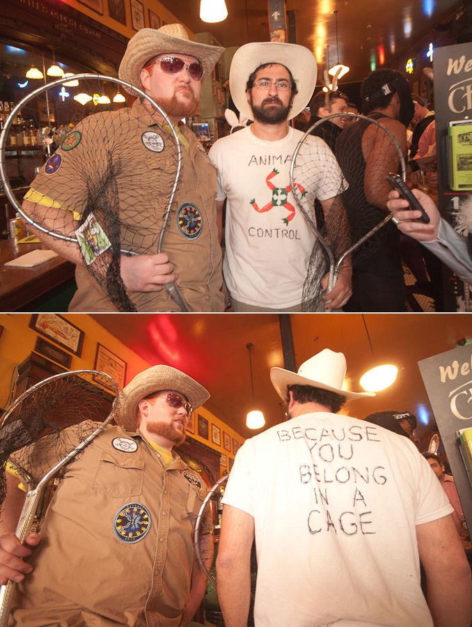 Hundreds of people turned out for Seattle's 8th annual "Bunnarchy" - Spring's