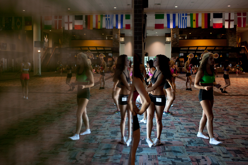 The folks over at Seahawks headquarters began auditions for the 2011 Sea