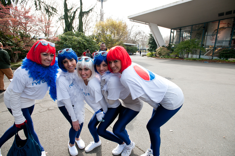 The ladies of Pepsi.