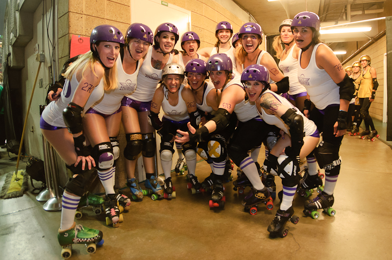 This weekend the Rat City Rollergirls hosted teams from the Bay Area