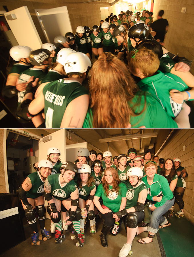 This weekend the Rat City Rollergirls hosted teams from the Bay Area