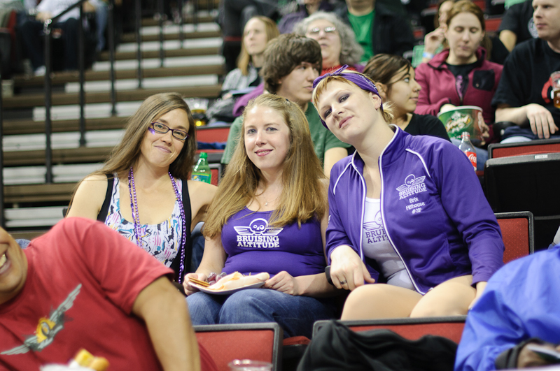 This weekend the Rat City Rollergirls hosted teams from the Bay Area