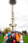 Seattle loves its flash mobs! This weekend, 1100-1200 mobbers participated in Seattle's