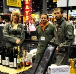 Food and wine fans stuffed their gullets yesterday at Taste Washington, one