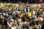 Food and wine fans stuffed their gullets yesterday at Taste Washington, one