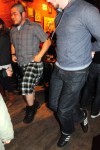 St. Patrick's Day revelers were out en force last night at Fado,
