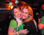 St. Patrick's Day revelers were out en force last night at Fado,