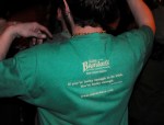 St. Patrick's Day revelers were out en force last night at Fado,