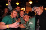 St. Patrick's Day revelers were out en force last night at Fado,