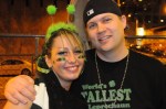 St. Patrick's Day revelers were out en force last night at Fado,