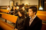 People came to the Seattle Koyasan Buddhist Temple last friday to pray