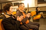People came to the Seattle Koyasan Buddhist Temple last friday to pray