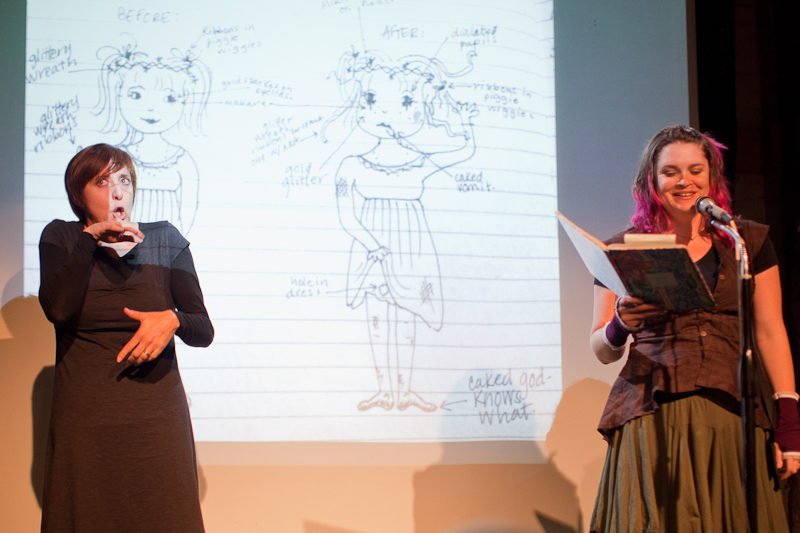 Ariel Stallings recalls phreaking the phuck out over Phish at Key Arena, complete with before & after the show self portrait illustrations.