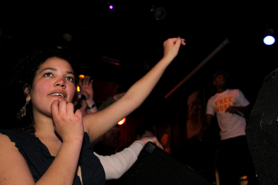 Super high energy from the crowd.