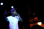 By the end of the night, Fashawn's energy was evident in the sweat on his face.