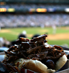 Would you like some meat with your meat? Only at Safeco Field can you find a wiener this carnivorous!