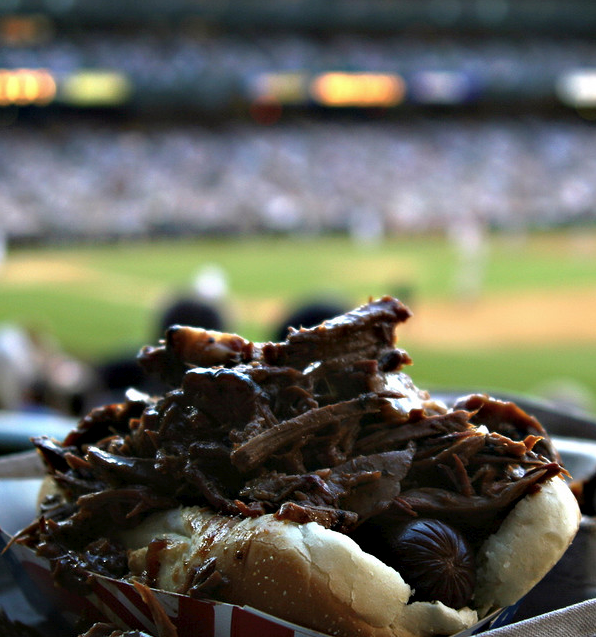 Would you like some meat with your meat? Only at Safeco Field can you find a wiener this carnivorous!