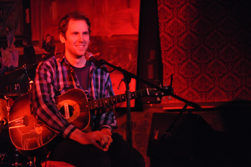 Luke Bergman told some jokes in honor of the best stage rambler he knows.