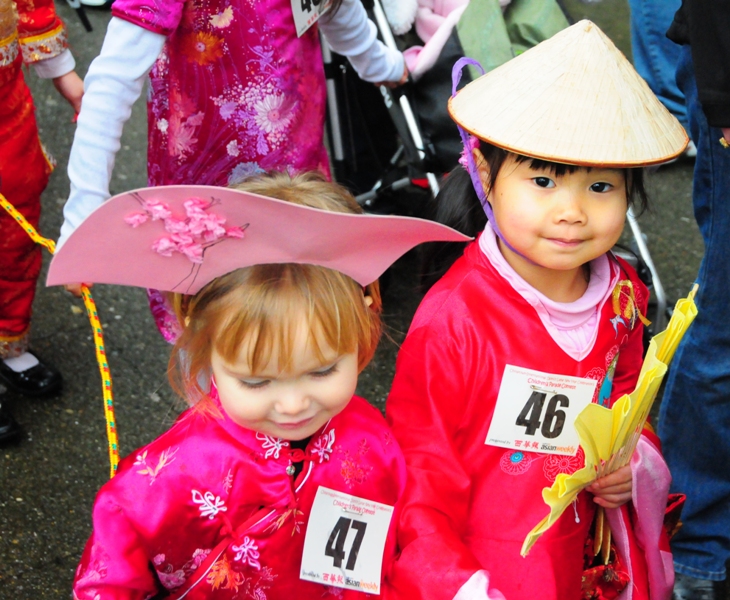 Contestants locked in a fierce battle of the cuteness.