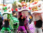 Dragon dancers.