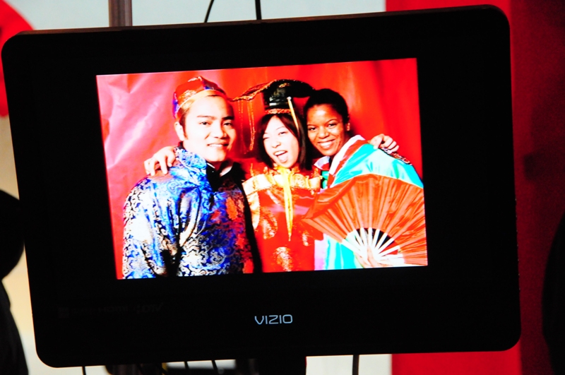 A picture to remember the day - and make wishes for the new year!