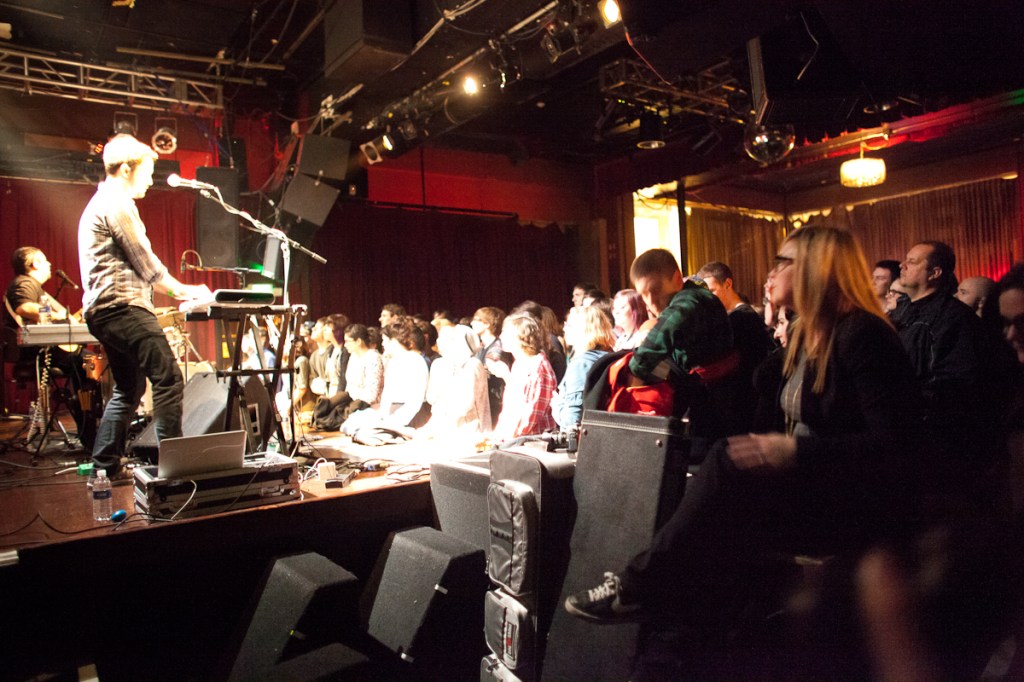 Say Hi played an album-release show with The Globes this weekend at