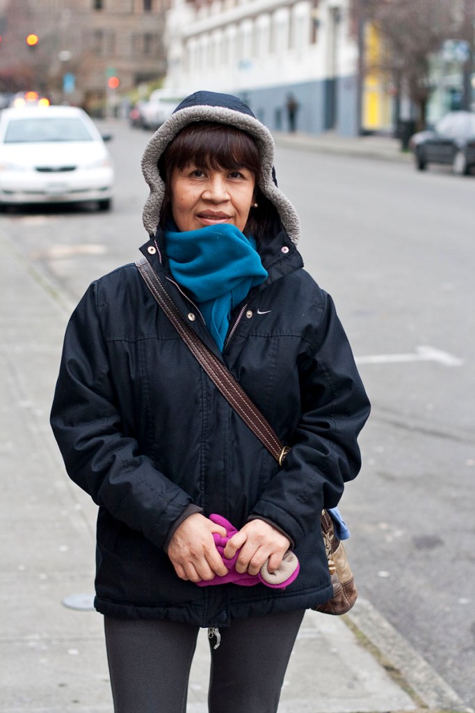 Soledad C. thought, Oh my gosh, it's late.