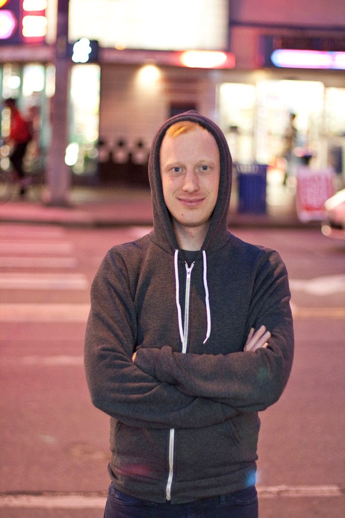 Willie K. thought, It's really cold in my apartment, and why am I dreaming about work?