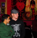 Jorge Torres and Ben Owen (right).  Ben's documentary on Haiti will be released this summer.