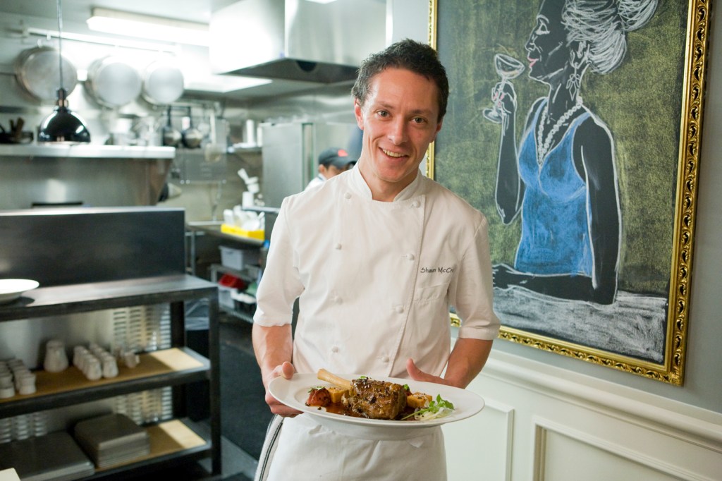 Shaun McCrain makes a mean lamb shank