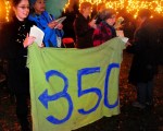 Sustainable Wallingford and 350.org carolers sing Green Carols.