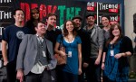 Backstage with Jimmy Eat World.