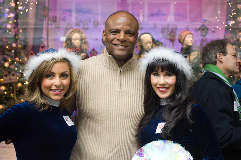 All manner of Seattle celebrities came out to support the kick-off for