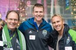 Sounders defender Taylor Graham proves that good hearts and good looks often go hand in hand.