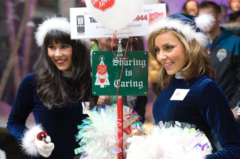 All manner of Seattle celebrities came out to support the kick-off for